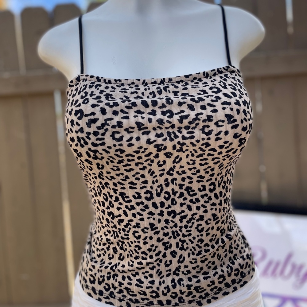 Cheetah Print Top